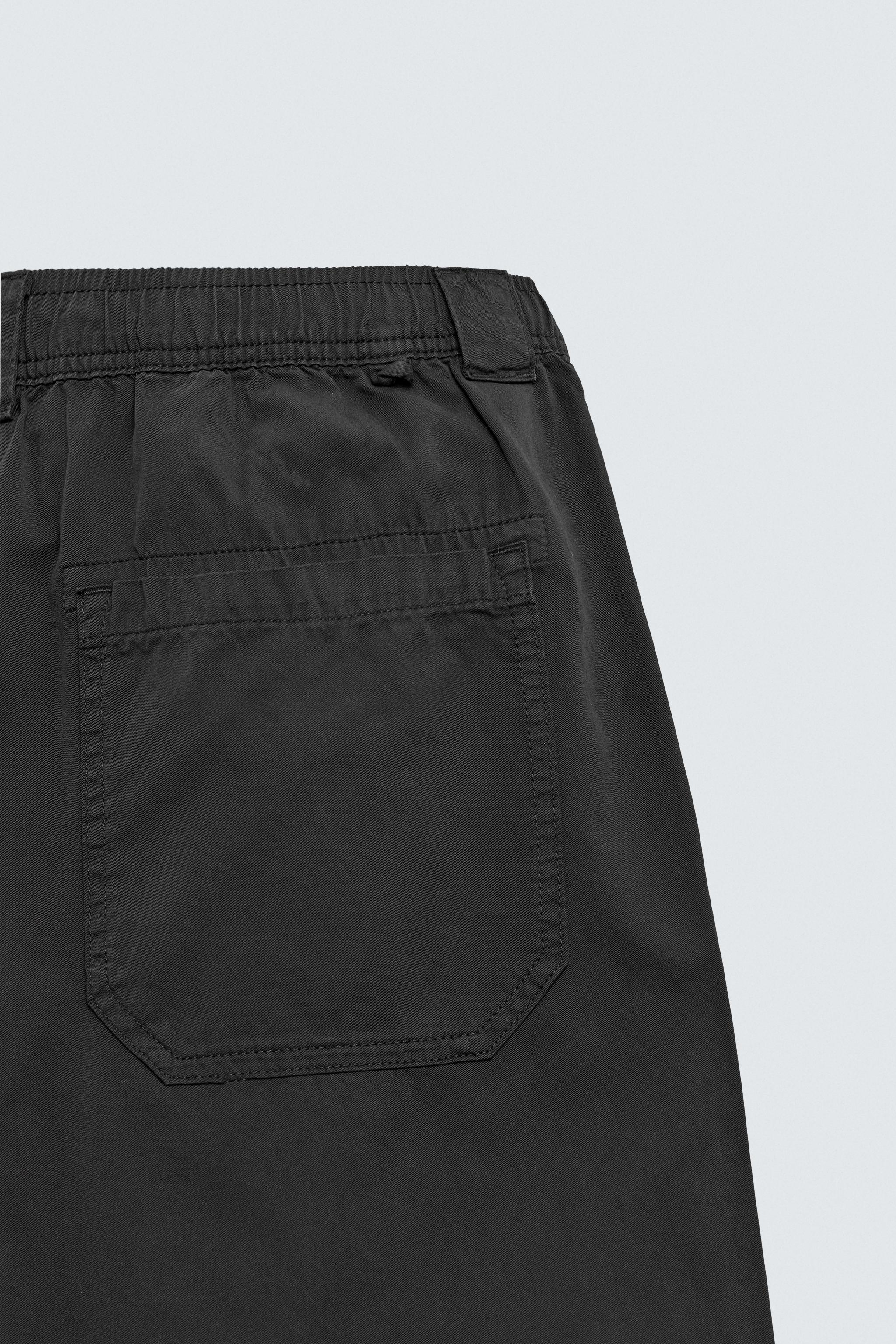 RELAXED FIT COTTON PANTS